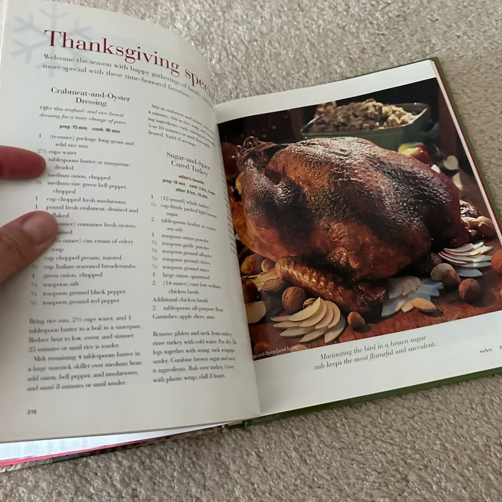SouthernLiving Christmas BookCook 2005, 288 pages.
